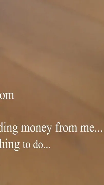 POV Hand Over All Your Money