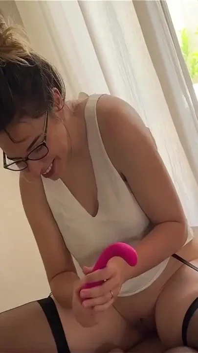 Sparkly Butt Plug Masturbation