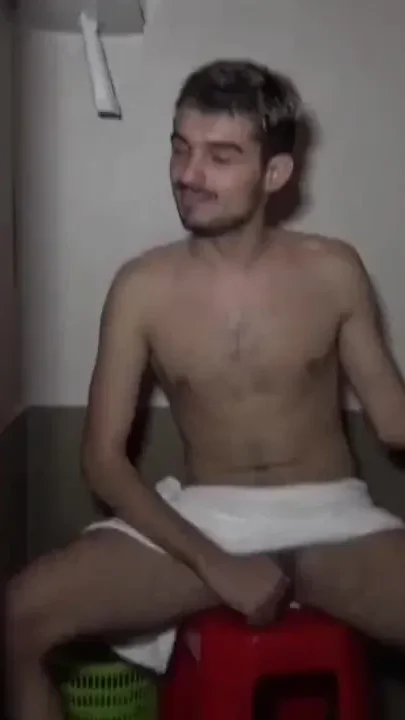 Discreet gay sucking cock in glory hole