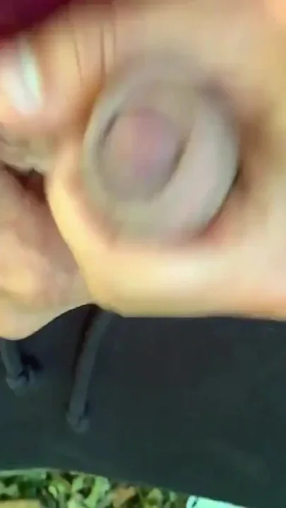 Old Man Is Touching and Squeezing My Balls - Solo Cumshot with Squeezed Balls at the End