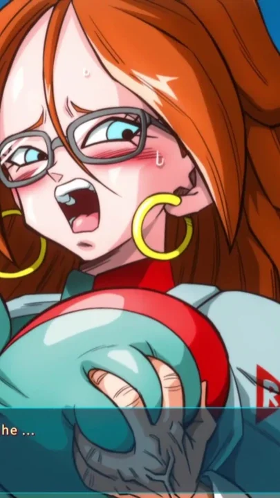 Kame Paradise Multiversex 3 - Roshi Playing With Android 21's Huge Tits Clip 1