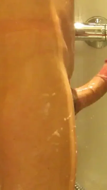Hard Dick Cleaning Shower