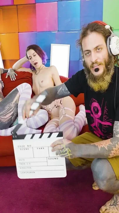 Two Slim Cuties Get Fucked by a Serviceman with Fat Cock