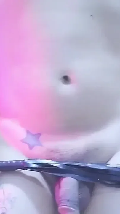 Spread ass with a toy