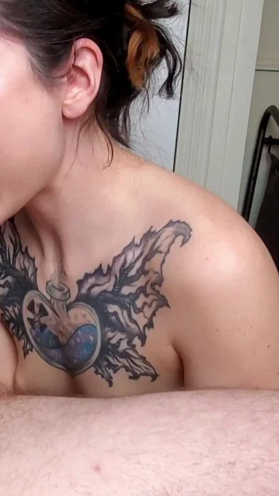 Cute Step Sister Sucks Big Cock Clip 3
