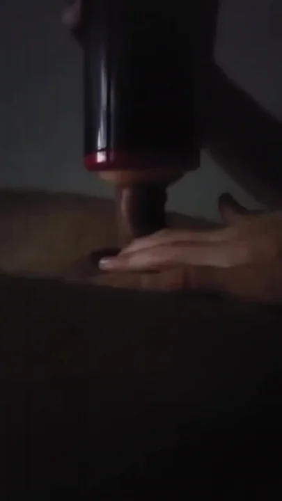 Playing with a toy