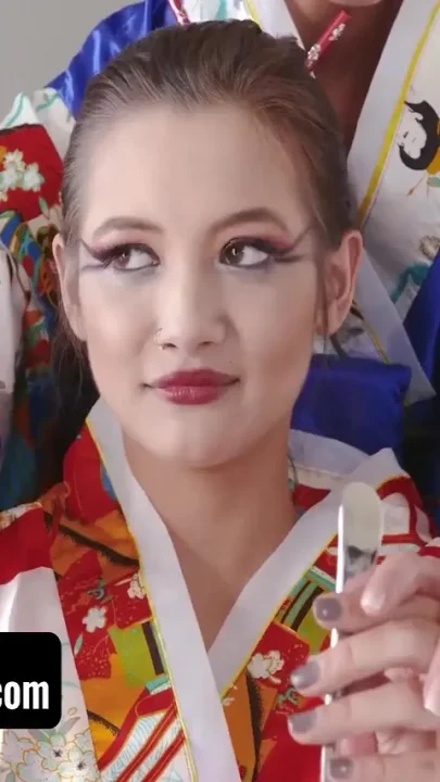 Little Asians - Beautiful Asian in kimono Christy Love teaches inexperienced