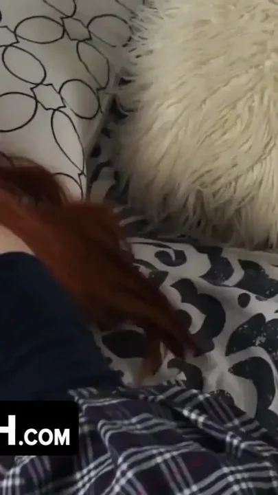 DadCrush - petite innocent redhead stepdaughter gets surprised by her stepdad's