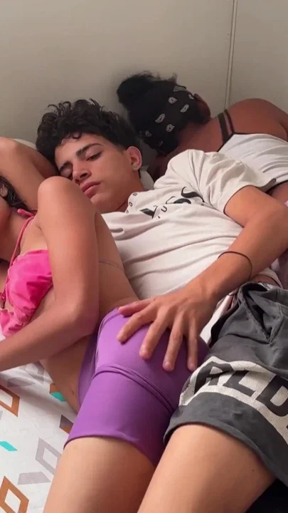 I share a bed with my girlfriend and her best friend and we end up in a rich