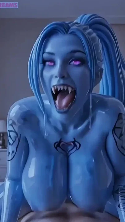 NEON DREAMS - BLUE COCK THIRSTY MONSTER Clip 1