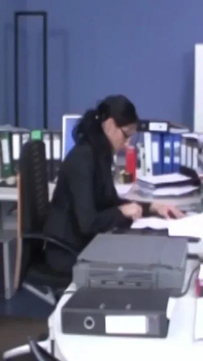 Hot Mature German Office Fuck and Cumshot