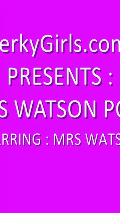 17 Mrs Watson Pops Featuring Mrs Watson