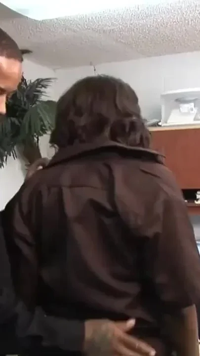 Intense orgasm for a real black slut