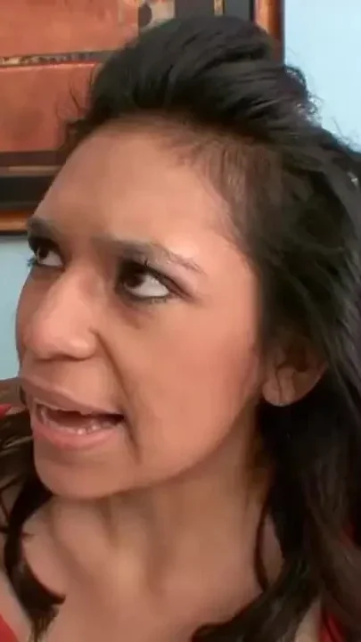 Petite girl fucks with boyfriend's big cock