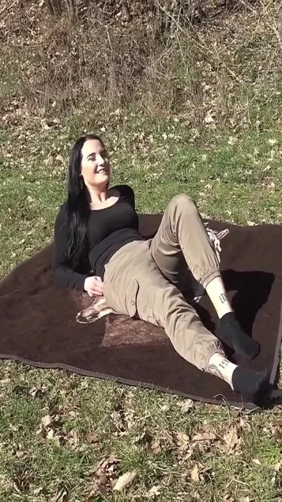 Lacy's First Outdoor Blowjob