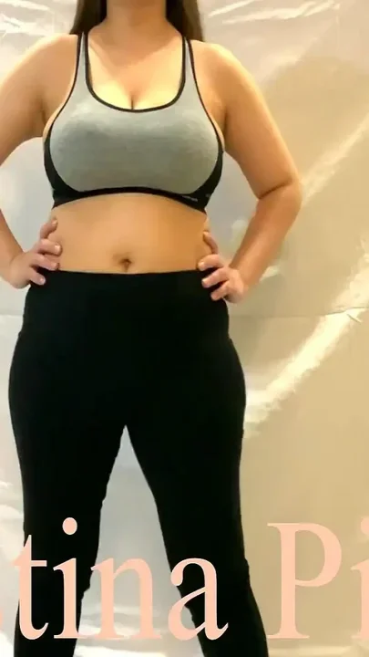 Solo Female Masturbation During Yoga Session Break