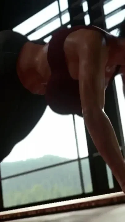 Jill Doing Yoga no Sex