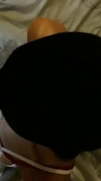Bound and Blindfolded MILF Sucks Cock POV