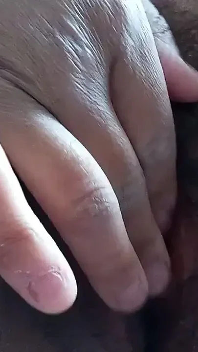 I'm Playing with My Hairy Wet Pussy