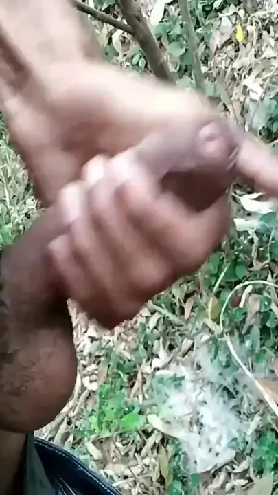 Desi Village Big Cock Masturbation in Outdoor