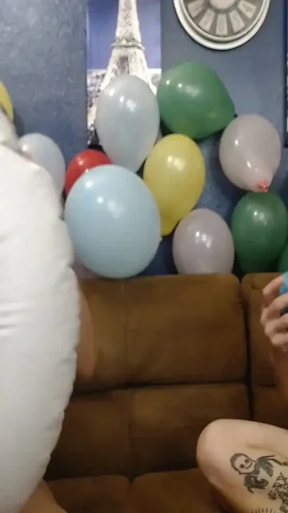 Lesbian Inflatables Blowing up Raft Tube Naked