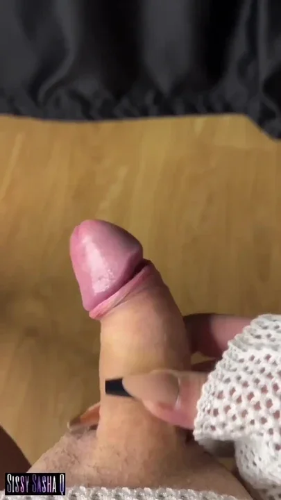 A collection of hot trans girl SashaQ's orgasms Clip 2