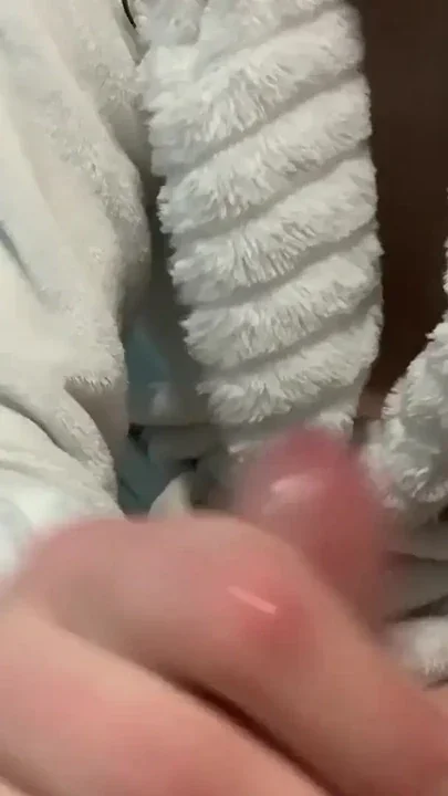 His girlfriend lubricates his boyfriend's cock well and she gives him a great