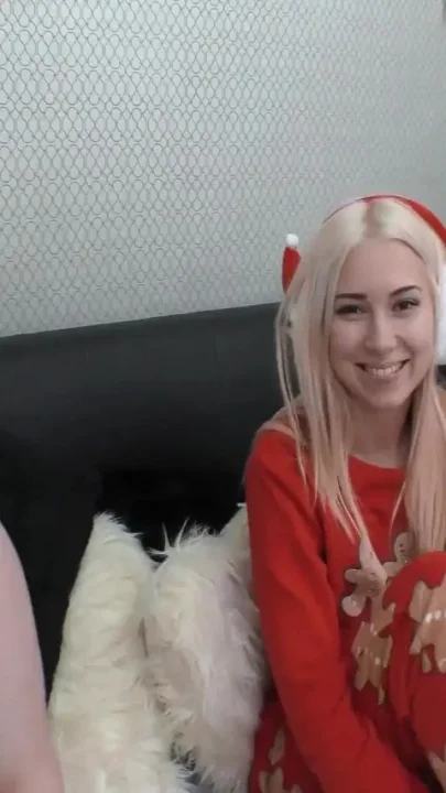 A very immoral christmas Bro & Stepsis tag team their annoying Santa loving step sister