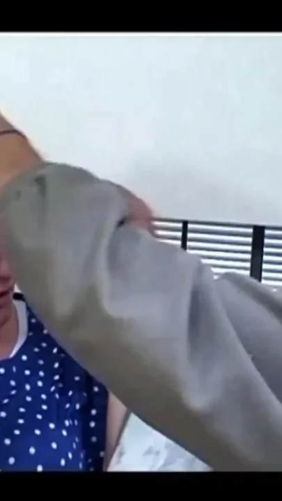 Granny with Huge Boobs Sucks an Old Cock