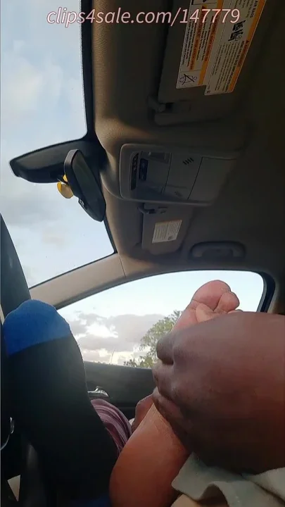 Car Sessions 2 with Dee's Stinky Hood Feet Worship N Footjob