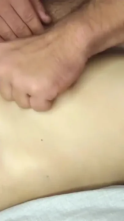 Sensual clitoral orgasm massage for stepsister's tight virgin pussy Clip 1
