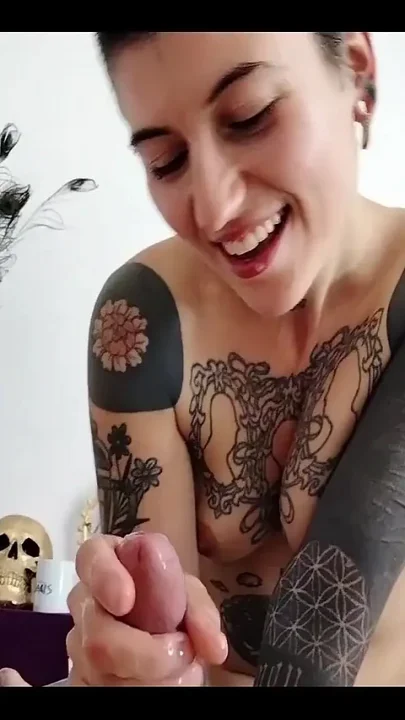 POV Handjob - I'm in Love with His Dick