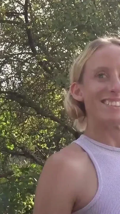 Amateur slag gets fucked outdoors at Swhores Clip 1