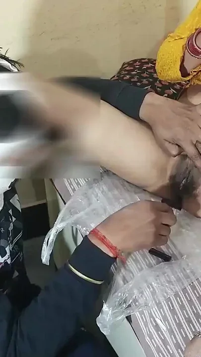My College Time Gf Come My Parlor i shaved Her Pussy Clip 1