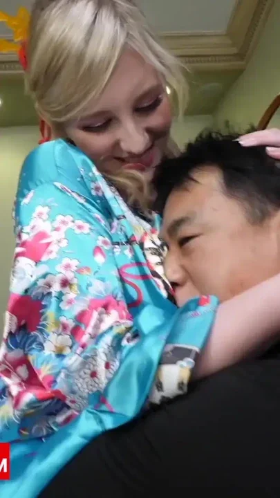 Kimono-Clad American Bombshell Melody Marks' Forbidden Creampie with Mature