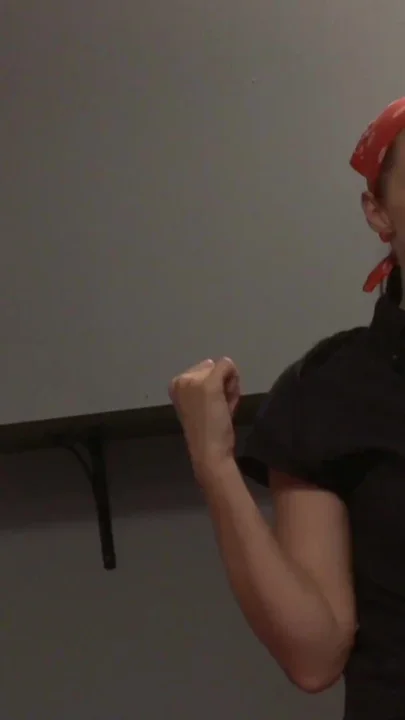 Woman seduces her man with her sexy outfit