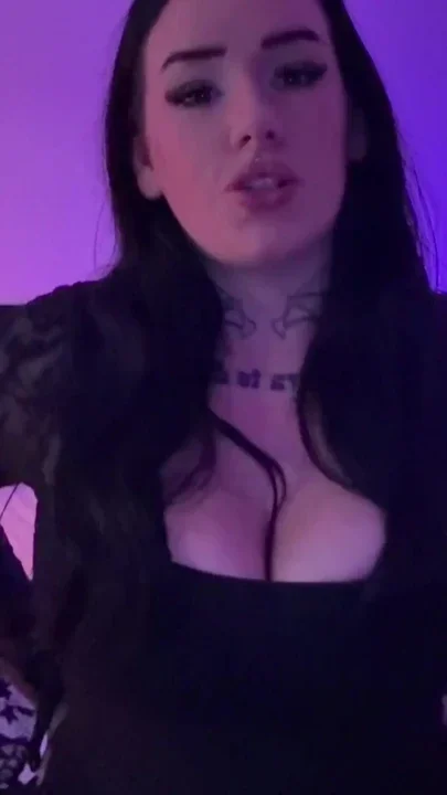 Big tits British Teen JOI Clip 1