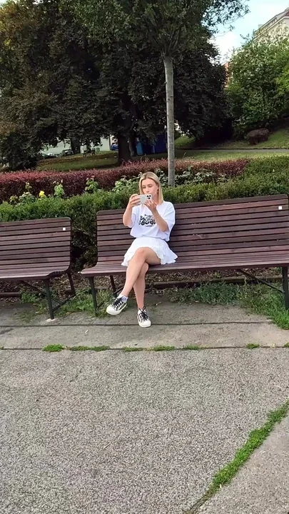 Cute blonde cheating on her boyfriend for money