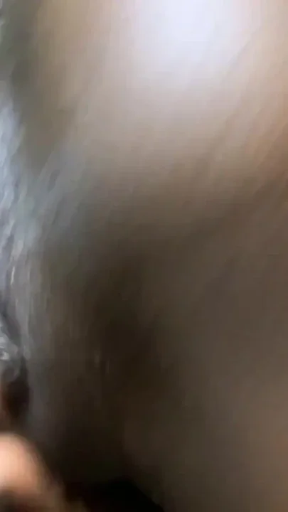 Hot ebony babe twerking caressing her pussy showing her tight ass hole Clip 1
