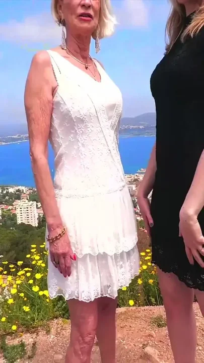 Eva a 70-year-old GILF Is Having Sex with Lyna Aged 27