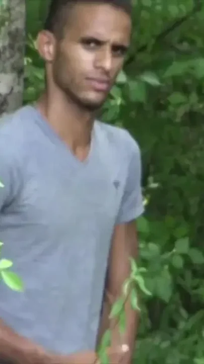 Fucked bareback by young ebony twink
