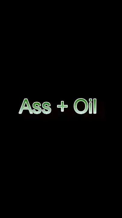 Oiling my perfect Asian Goddess ass vol 1