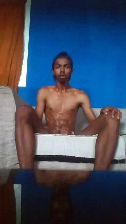 Hot black teen fucker wank and cum