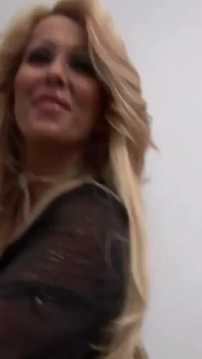 Blonde MILF with Big Tits Masturbates Her Pussy with Different Objects