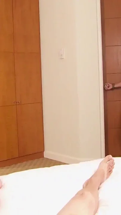 Slutty Nuna Makes Man to Cum After Masturbation