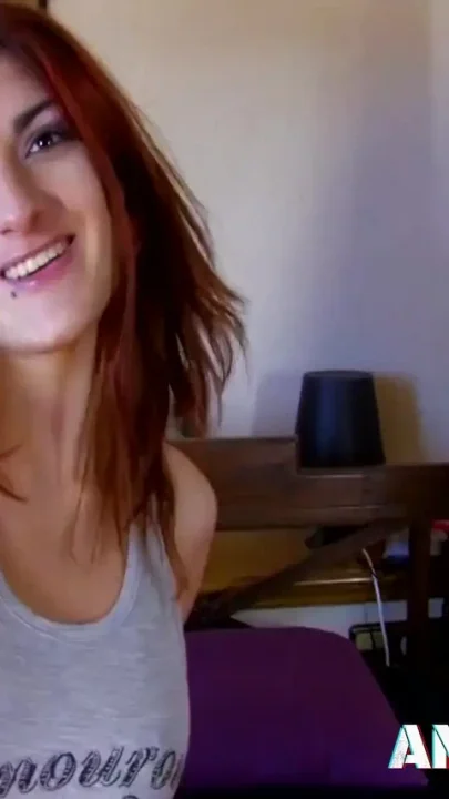 Cum in mouth for feisty redhead Mademoiselle Lilith