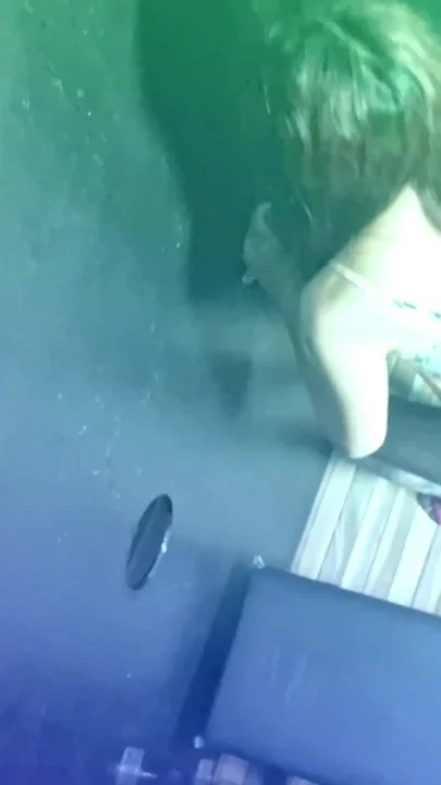 Real slut wife in the gloryhole Clip 2