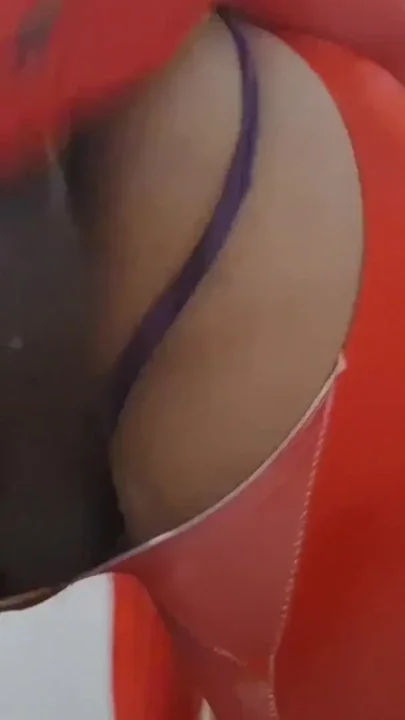 Big Oily Ass Trans Asuka riding Big Black Monster Cock until Anal Gape and