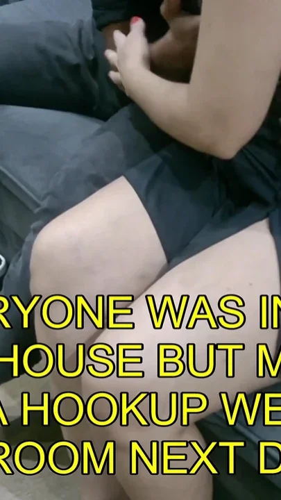 subtitles Sneaky New Year's Threesome Hotwife Rides Young Stud Raw Tease &