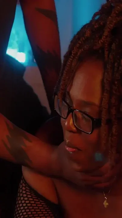 Ebony Fucked on a Leash